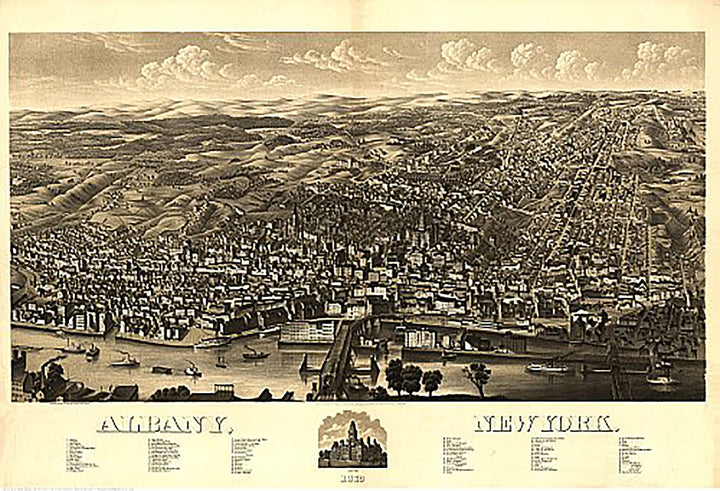 Albany, New York by Beck &amp; Pauli, 1879