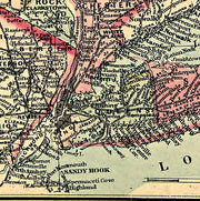 New York and part of Ontario by Asher & Adams, 1871