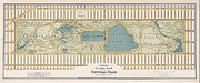 Hinrichs' guide map of the Central Park by Oscar Hinrichs, 1875