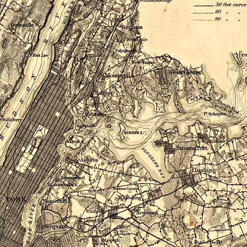 New York City and Environs, 1860