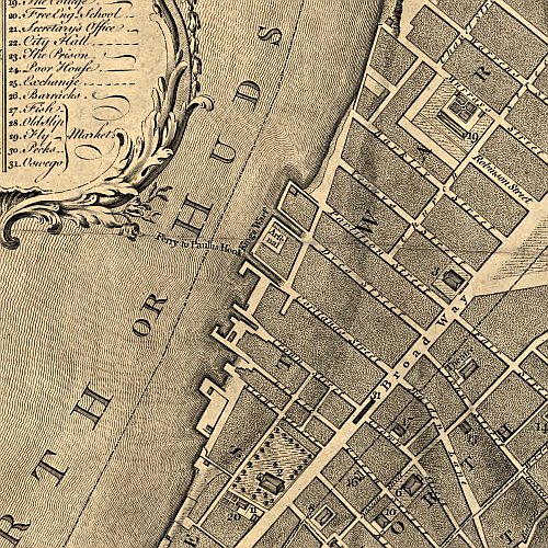 Plan of the city of New York, 1776