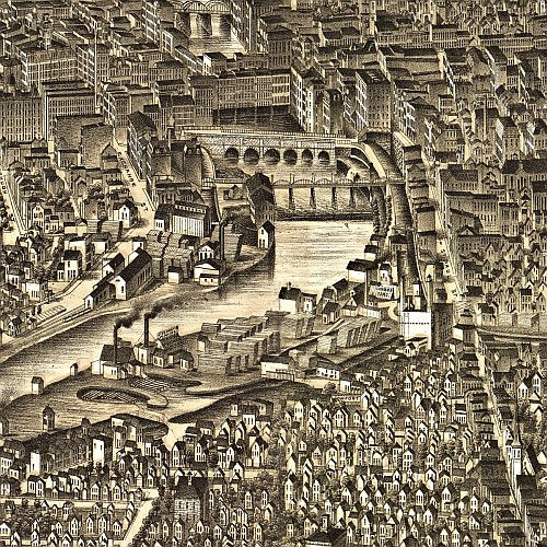 Rochester, New York by Beck &amp; Pauli, 1880