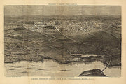 Saratoga Springs and Vicinity, Scene of the Inter-collegiate Regatta, 1874