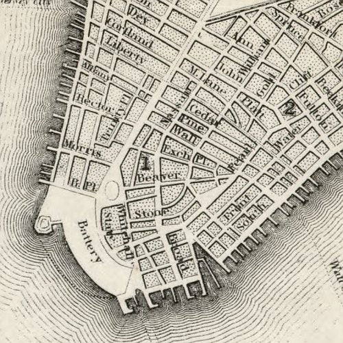 Map of the city of New York, 1860