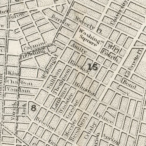 Map of the city of New York, 1860