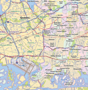 New York City Metro Area Wall Map