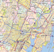 New York City Metro Area Wall Map