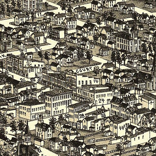 Bowling Green, Ohio by Burleigh &amp; Norris, 1888