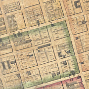 Map of the city of Cincinnati from actual survey by Joseph Gest, 1838