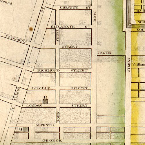 Topographical map of the city of Cincinnati, from actual survey by Doolittle &amp; Munson, 1841