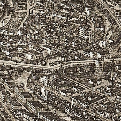 Cleveland, Ohio by C. H. Vogt &amp; Son, 1887