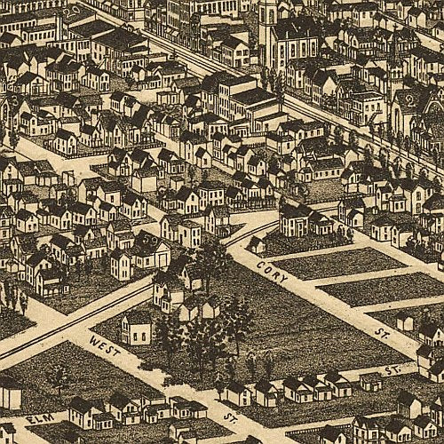 Findlay, Ohio, the Gas City by Burleigh &amp; Norris, c1889