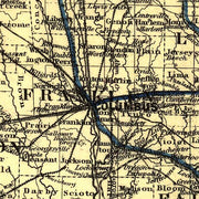 Bellaire, Zanesville and Cincinnati Railway, 1883