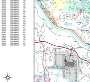 Premium Style Wall Map of Cincinnati by Market Maps