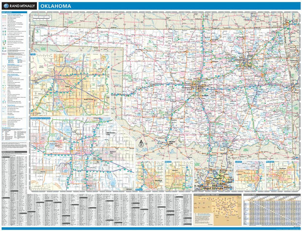 Oklahoma by Rand McNally