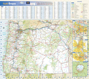 Oregon Wall Map by Globe Turner