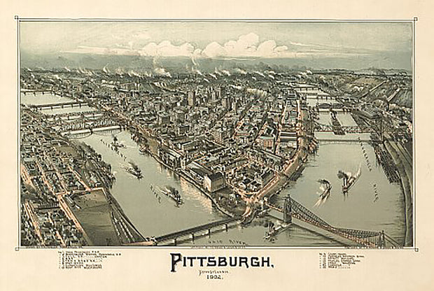 Pittsburgh, Pennsylvania by T. M. Fowler, 1902