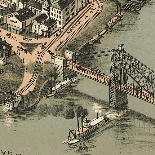 Pittsburgh, Pennsylvania by T. M. Fowler, 1902
