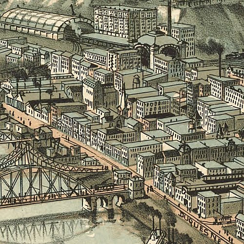 Pittsburgh, Pennsylvania by T. M. Fowler, 1902