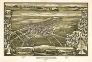 Gettysburg, Pennsylvania by T. M. Fowler and A. E. Downs, 1888