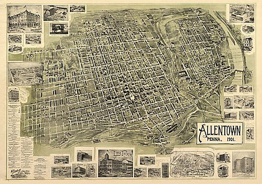 Allentown, Pennsylvania by Landis &amp; Alsop, 1901