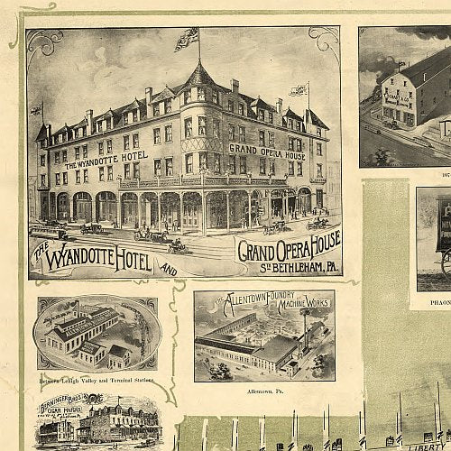 Allentown, Pennsylvania by Landis &amp; Alsop, 1901