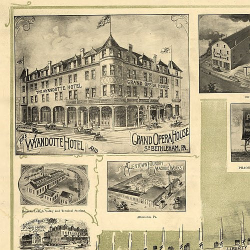 Allentown, Pennsylvania by Landis & Alsop, 1901