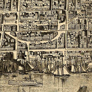 Bird's eye view of Philadelphia from sketches by Theodore R. Davis, 1872