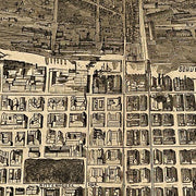 Bird's eye view of Philadelphia from sketches by Theodore R. Davis, 1872