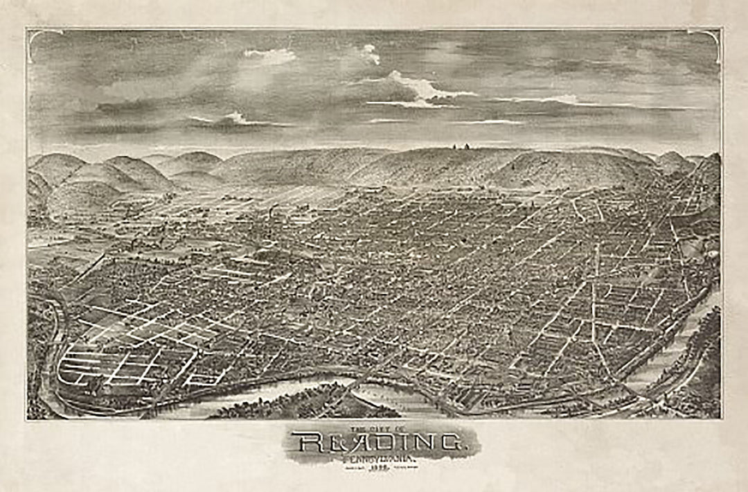 Reading, Pennsylvania by Bailey &amp; Moyer, 1898