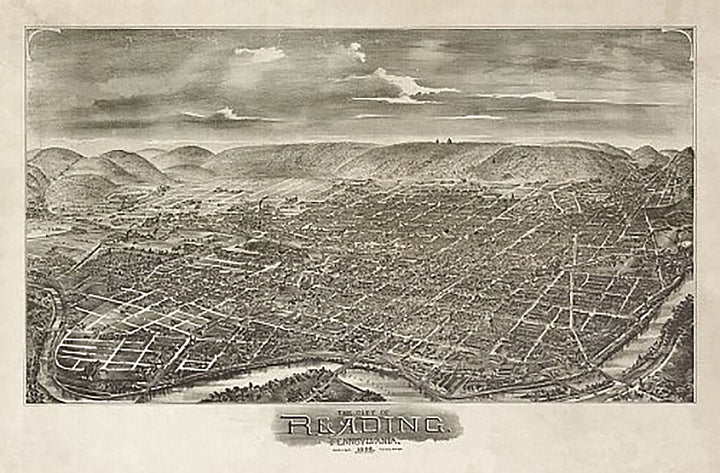 Reading, Pennsylvania by Bailey &amp; Moyer, 1898