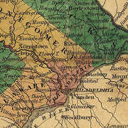 Pennsylvania by Anthony Finley, 1829