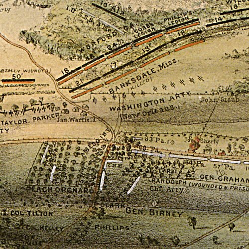 Gettysburg battle-field July 1st, 2d &amp; 3d, 1863 by John Bachelder