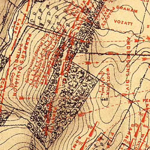 Maps of the battlefield of Gettysburg, July 1st, 2nd &amp; 3rd, 1863 (3-map set)
