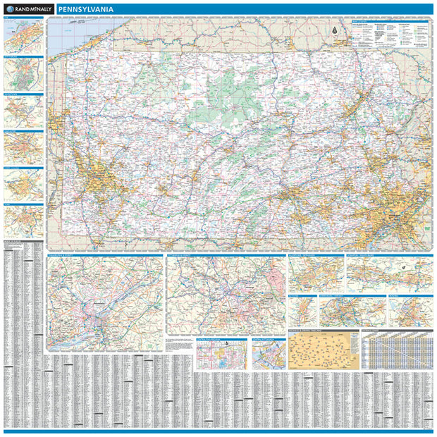 Pennsylvania by Rand McNally