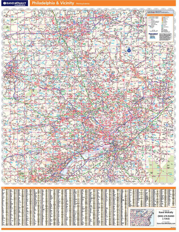 Philadelphia by Rand McNally