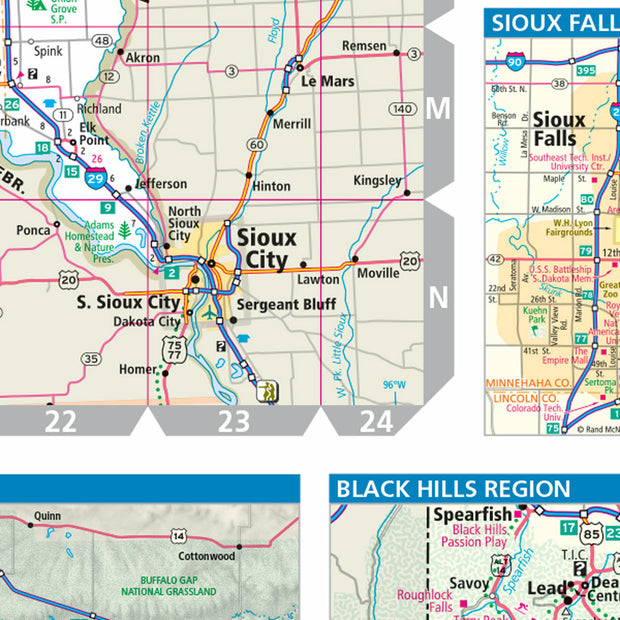 South Dakota by Rand McNally