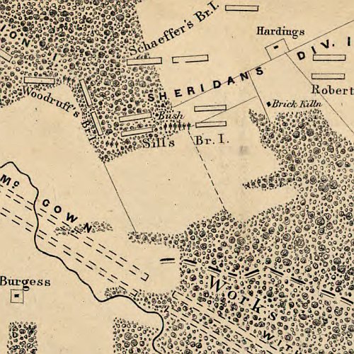 Topographical sketch of the battlefield of Stone&