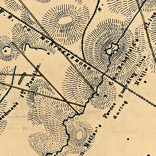 Battlefields in front of Nashville, December 15th &amp; 16th, 1864