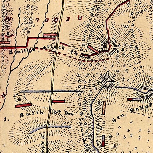 Battlefields in front of Nashville, December 15th &amp; 16th, 1864