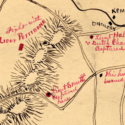 From Mitchelsville [sic] to Gallatin, Sumner Co., Tenn., 1862 by G. H. Blakeslee (G.H.B.)