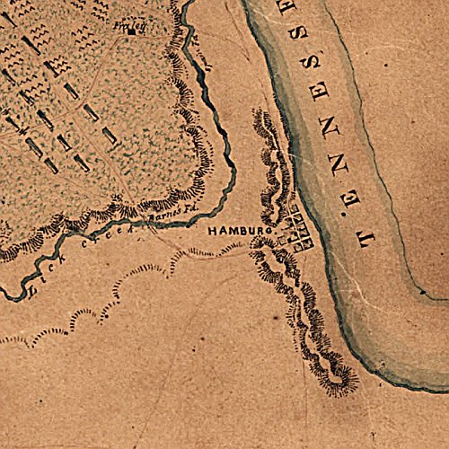 Map of the battle field of Shiloh, April 6 & 7, 1862 by Léon J. Frémaux, Capt. of Engrs. P.A.C.S.