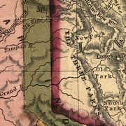 A New Map of Texas, Oregon and California with the Regions Adjoining, 1846