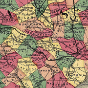 Texas and Indian Territory, 1875