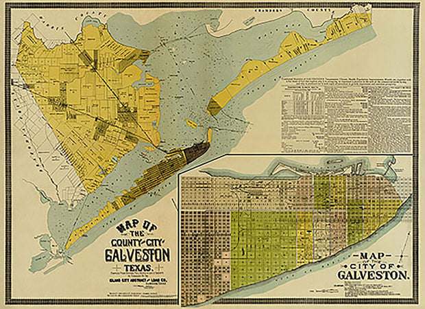 Galveston County and City, 1891