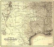 Houston & Texas Central Railroad, 1867