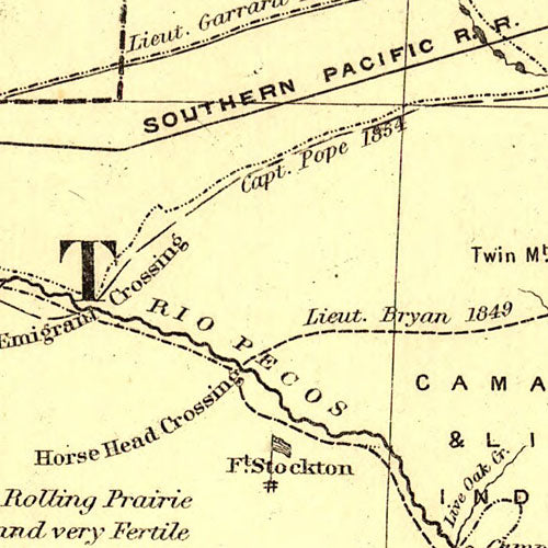 Houston &amp; Texas Central Railroad, 1867
