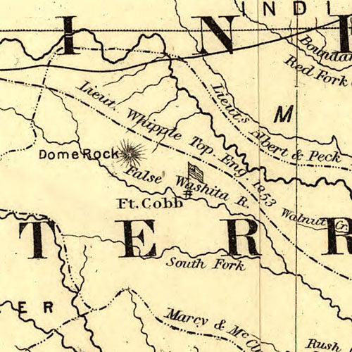 Houston &amp; Texas Central Railroad, 1867