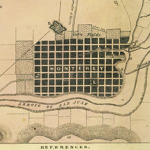 Mexico, Texas, Old and New California, 1847