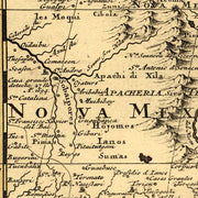 Tabula Mexicae et Floridae, 1710